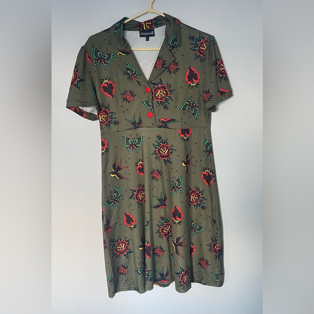 Sourpuss dress. Size Large